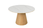 "Indy Round Dining Table 1.2 m Sand for stylish dining."

