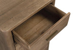 Inola 5 Drawer Tall Chest Cashew top view picture of the opened door