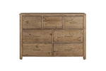 Inola 7 Drawer Dressing Chest Cashew front view picture