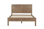 Inola Double 4'6" Bed Cashew front view picture