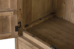 Inola Wardrobe Cashew close view picture of the wardrobes bottom