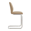 Latte Irma counter stool shown from the side (4)