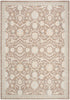 Nourison Isla Rug ISL01 Mocha Floral Rug picture of the rug floral design