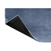 Marimekko Iso Unikko Floral Rug Dusty Blue with a polypropylene and latex backing
