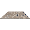 Marimekko Unikko Floral Rug Greige perfect for living rooms and bedrooms
