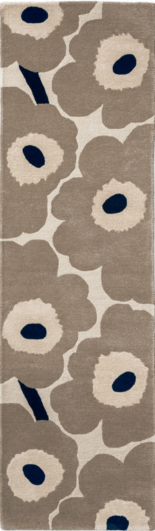 Marimekko Unikko Floral Rug Greige Runner