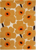 Marimekko Unikko Floral Rug Honey picture of the rug floral design