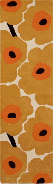 Marimekko Unikko Floral Rug Honey Runner