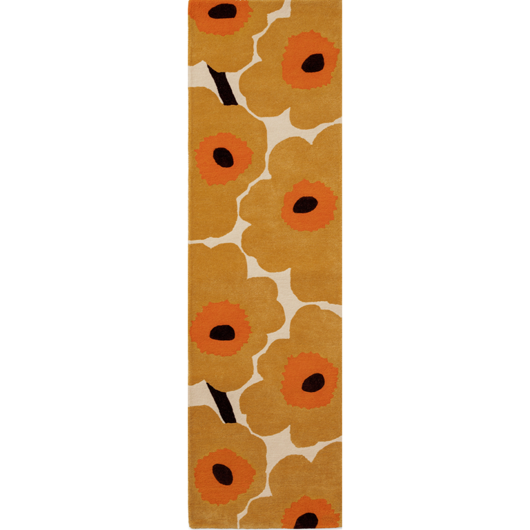 Marimekko Unikko Floral Rug Honey Runner