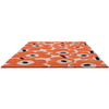 Marimekko Unikko Floral Rug Orange Red perfect fit for any living space