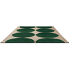 Marimekko Isot Kivet Geometric Rug Green perfetc fit for any living space