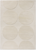 Marimekko Isot Kivet Geometric Rug Natural White picture of the rug geometric design