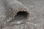 Ivy Geometric Rug 022 Blush Pink close view picture of the pile height