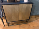 Izabella Embossed 2 Door Sideboard display model lifestyle picture in the shop