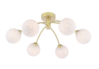 Izzy Semi Flush Champagne - Illuminate Your Space with Semi Flush Ceiling Lighting.