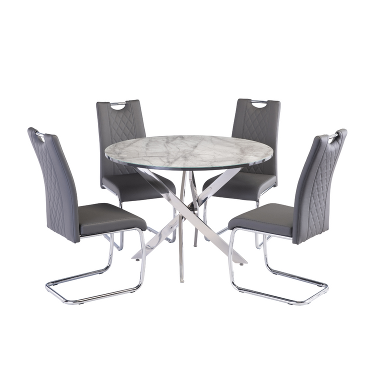 Jakson Round Dining Table 1.07m