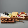 Cheese board paddle kit for cutting and serving
