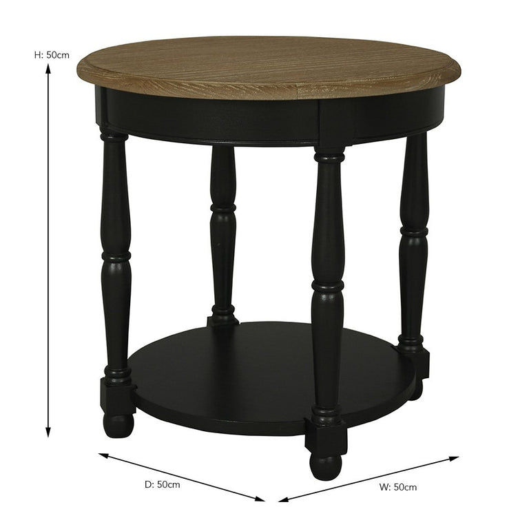 Jardin Side Table Black
