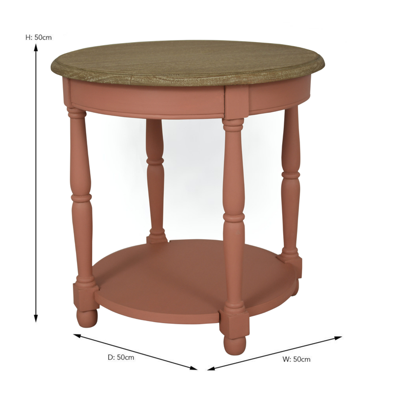 Jardin Side Table Red