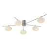 Jasper 5 Light Semi Flush Satin Nickel picture of the light design