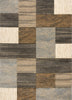 Jasper Geometric Rug Brown & Beige picture of the rug design