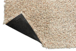 Brink & Campman Jazz Plush Plain Rug Natural with a latex backing