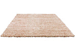 Brink & Campman Jazz Plush Plain Rug Pumpkin shaggy rug with a long pile