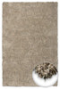 Brink & Campman Jazz Plush Plain Rug Storm shaggy rug from natural materials