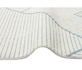 Concept Looms Jazz Rug JAZ13 Blue with bordered ends