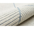 Concept Looms Jazz Rug JAZ13 Blue close-up view picture of the pile design