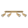 Jedrek 4 Light Semi Flush Bar Spotlight Aged Brass picture on the white background