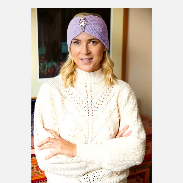 Jewel Headband Lilac