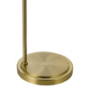 Jocelyn Floor Lamp Natural Brass close view picture of the base