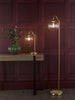 Jocelyn Floor Lamp Natural Brass life style picture