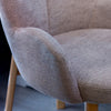 Jolie Chair Oatmeal fabrick occasioal chair in oatmeal