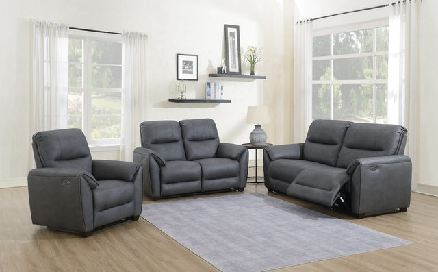 Jordi Electric Recliner Armchair Dark Grey