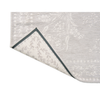 Laura Ashley Josette Floral Rug Dove Grey flatweave jacquard rug