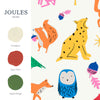 Joules Country Critters Heroes Wallpaper paint colors that perfectly fit to this wallpaper