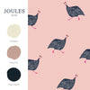 Joules Guinea Fowl Wallpaper Blush Pink perfect goes with these paint colors