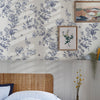 Joules Honey Floral Wallpaper Cream life style picture