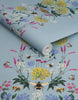 Joules Perfect Pollinators Wallpaper Haze Blue picture of the wallpaper roll