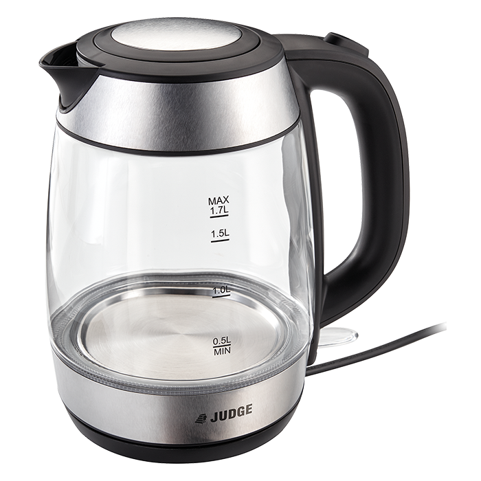 Judge Electricals 1.7L Glass Kettle – Energy-Efficient Kitchen Kettle