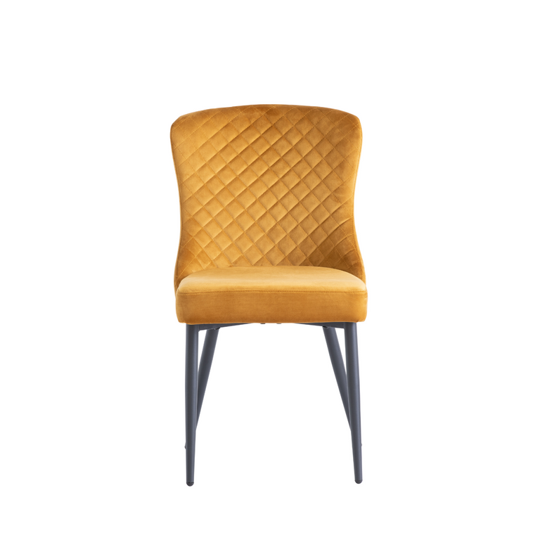 Julian Dining Chair Antique Gold (Set of 2)