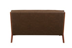 Juniper 2 Seater Sofa Brown picture from the back