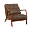 Juniper Accent Chair Brown picture on the white background