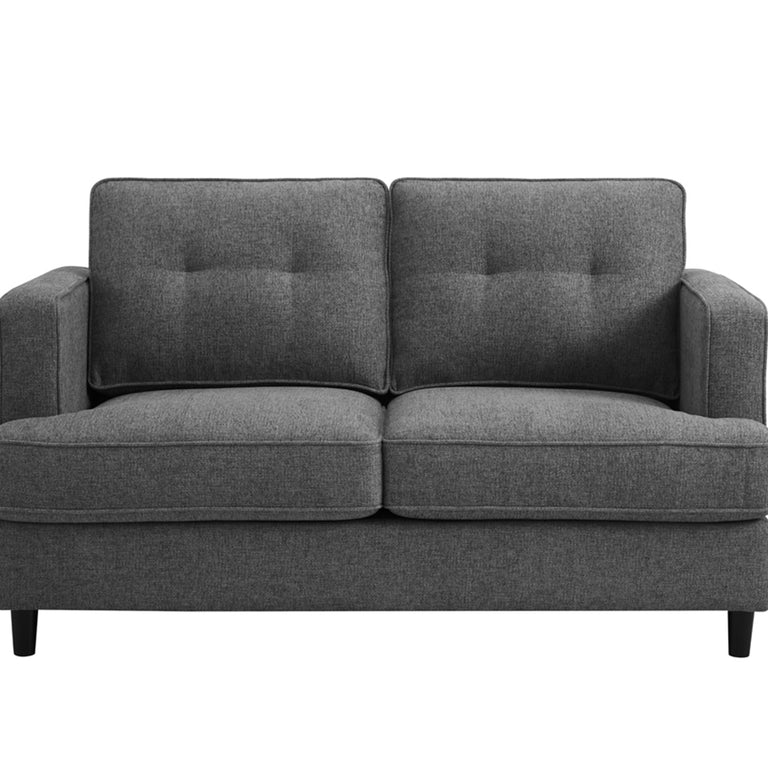 Juniper Fixed 2 Seater Sofa Grey