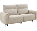 Kaedon 3 Seater Electric Recliner Sofa in Natural