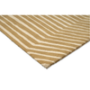 Marimekko Kalasääski Geometric Rug Brass hand-tufted rug with a cut pile
