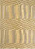 Marimekko Kalasääski Geometric Rug Brass picture of the rug geometric design