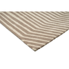 Marimekko Kalasääski Geometric Rug Greige hand-tufted wool rug with a cut pile